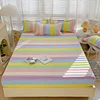 Bonenjoy 1pc Fitted Bed Sheets Queen Size Bedsheet Girls Boys Room Bed Cover 매트리스커버 120x200cm Mattress Cover (No Pillowcase) 1