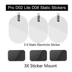 Dash Cam Lite Static Stickers, VHB Sticker Holder Set (3-Pack) (Lite 3PCS)