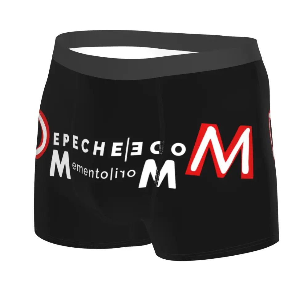 Custom Electronic Rock Depeche Cool Mode Boxers Shorts Men Briefs Underwear Cool Underpants
