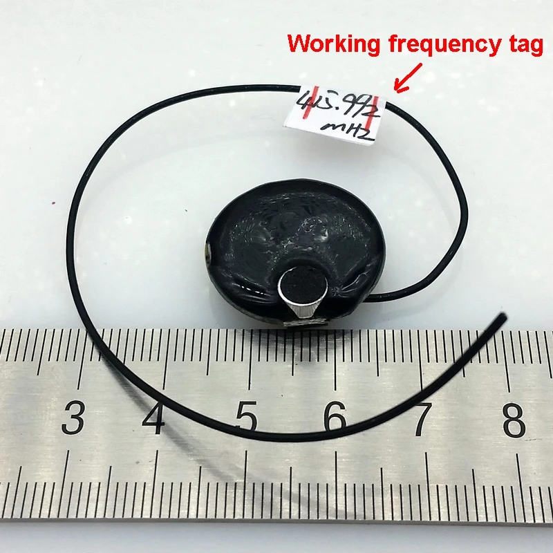 

UHF transmitter 400M-470MHZ wireless microphone audio Pickup Radio 2032 button POWER For NFM Walkie-talkie Receiver Amplifier