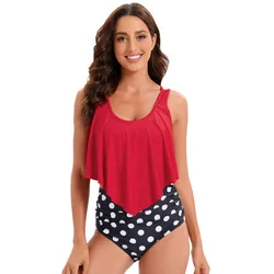 Plus Size Swimwear Female Push Up Bikini Women Bikini Set Two Pieces Swimsuit Bathing Suit Swim Beach Dress