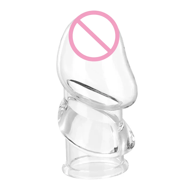 Reduce Sensitivity Cock Ring Penis Sleeve Penis Enlargement Clitoris Stimulate Delay Ejaculation Sex Toys for Men Sex Shop