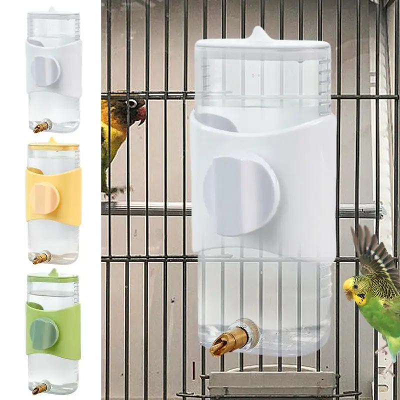 

Bird Water Dispenser Automatic Bird Feeder Large Capacity Pets Watering Supplies Cage Water Dispenser Parrot Feeder For Birds