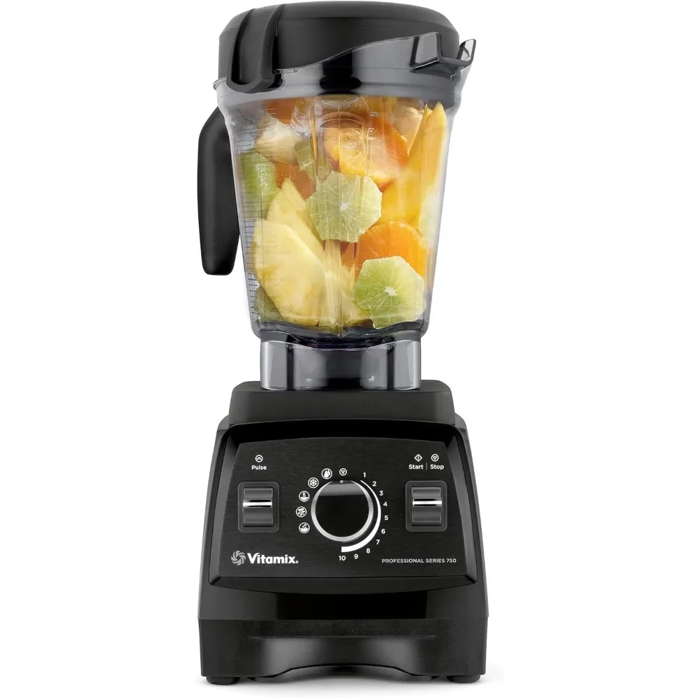 Professional Series 750 Blender, Professional-Grade, 64 oz. Low-Profile Container, Black, Self-Cleaning-1957