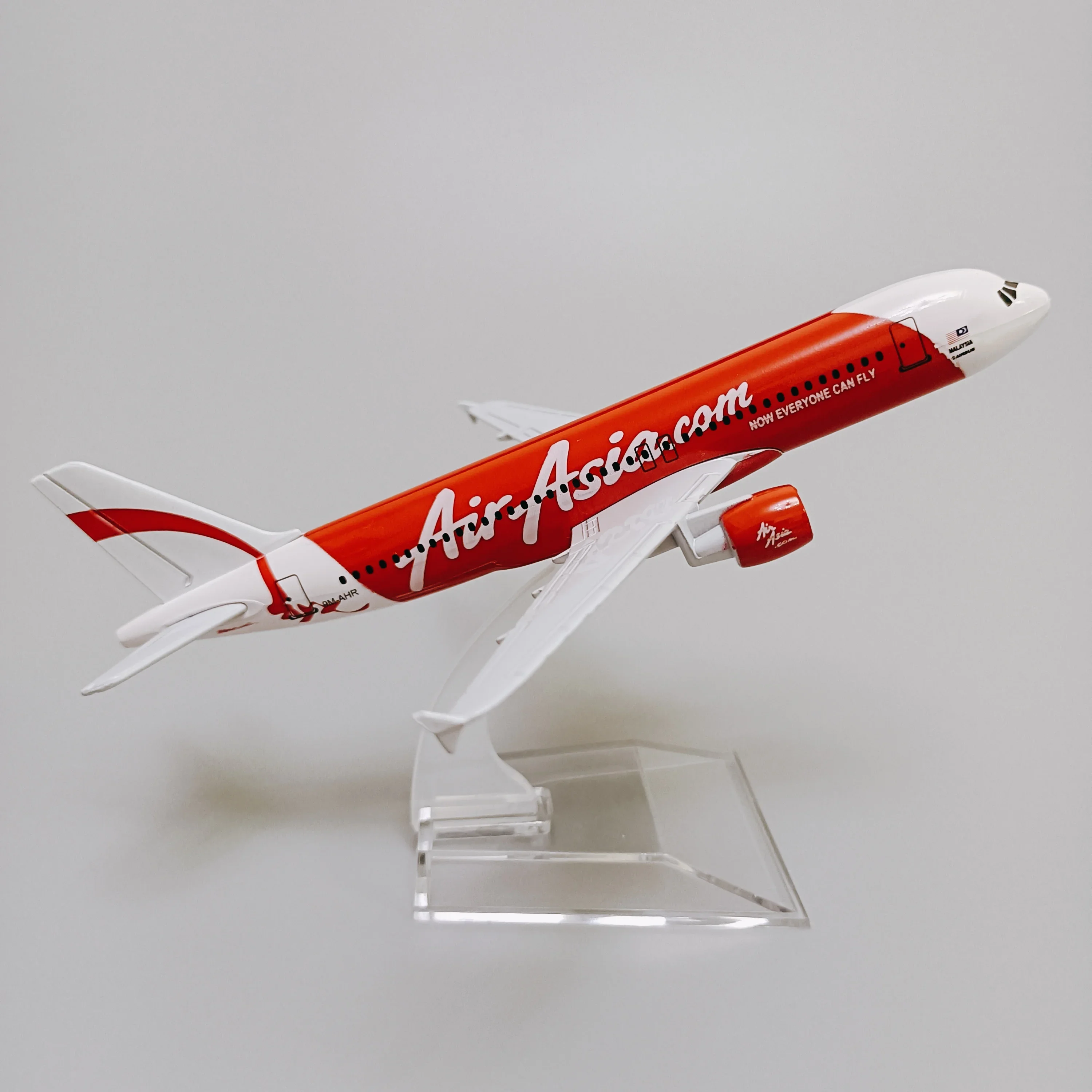 

Alloy Metal Plane Model Avion Air Asia Airbus A320 airplane 16cm Diecast Airplane Model Asia Airbus 320 Scale Planes Aircraft