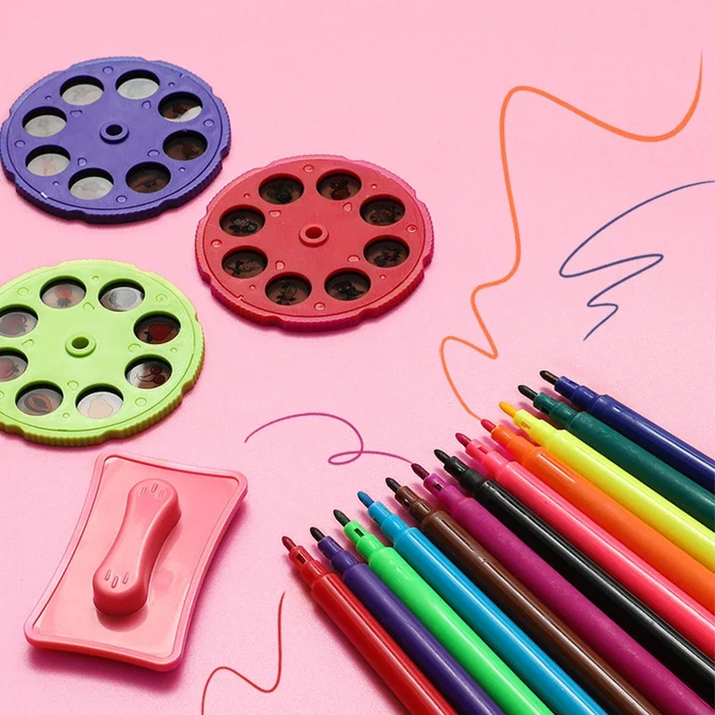 Kids Led Projector Drawing Table Toy Art Drawing Board Painting Set Portable Educational Learning Tools Painting Toys Gifts 3