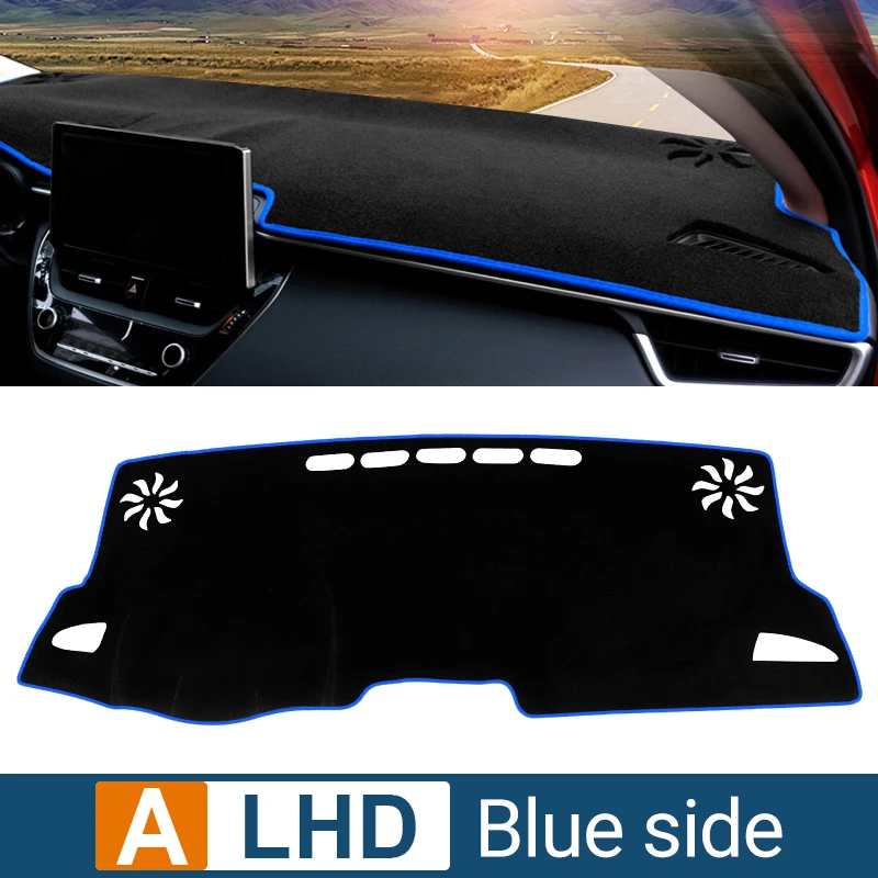 thumbnail image 1 of Cubierta de salpicadero de coche para Toyota Corolla E210, 2019, 2020, 2021, 2022, 2023, 2024, Panel de instrumentos híbrido, accesorios de almohadilla antideslizante, 1 of 5