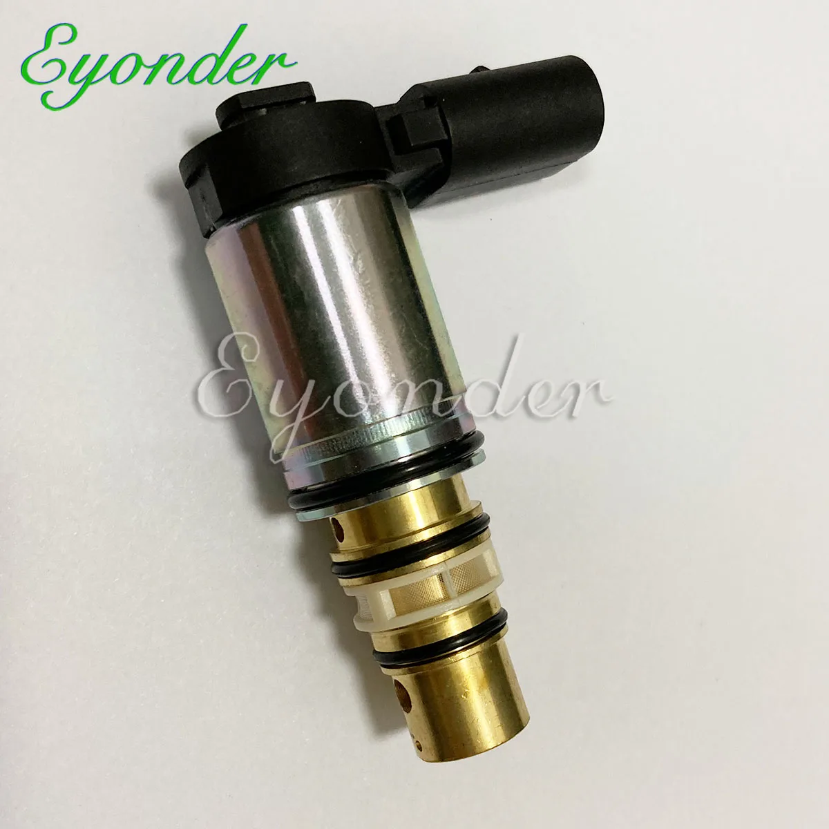 Air Conditioning Solenoid Valve A/C Air Conditioning Compressor Electronic Solenoid Control Valve Sensor Plug For VOLKSWAGEN GOLF V GOLF VI JETTA III PASSAT B6 air compressor control valve air conditioning solenoid valve