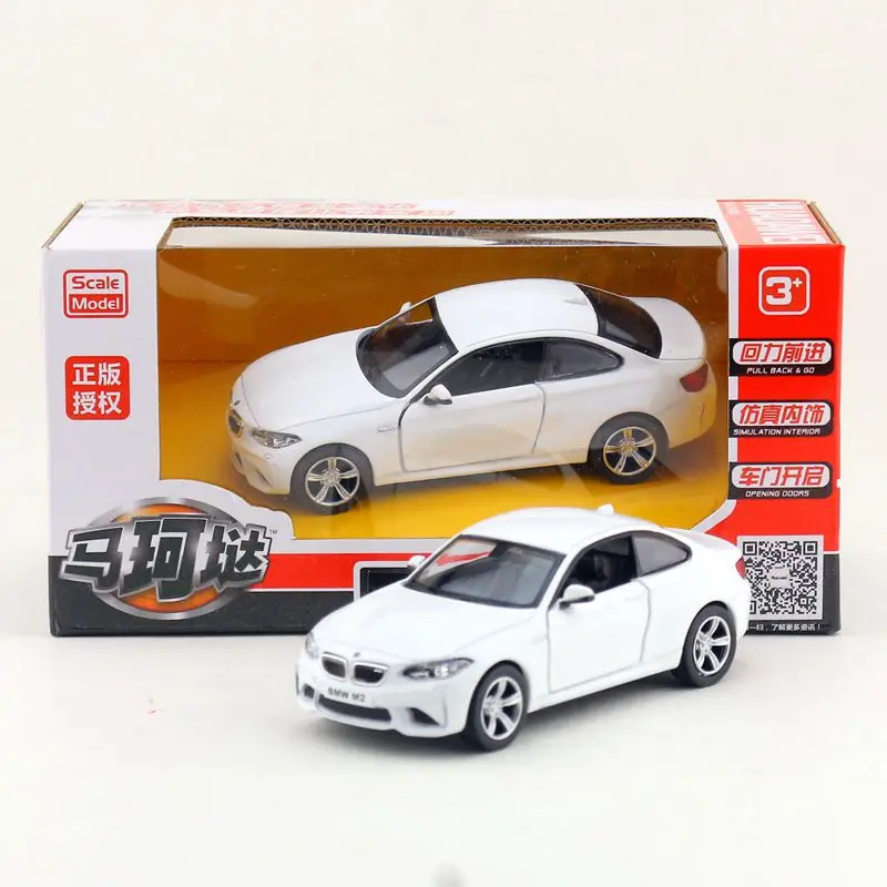 

1:36 BMM M2 Model Car Toys Diecast Alloy with Pull Back Rubber Tires Vehicle Models for Boys Kids Gifts Collections H6