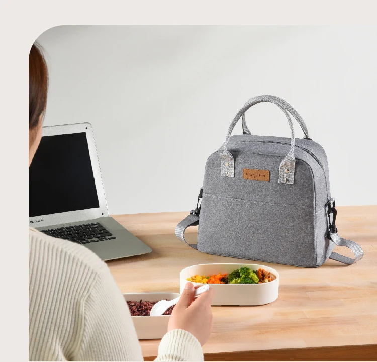 Lekespring Bolsa Termica Porta Alimentos 10L  Bolsa Comida Trabajo  Impermeables sin Fugas - Bolsa Porta Alimentos Ligera y Resistente - Nevera  Portátil para el Picnic Viaje - Daisy : : Hogar y cocina