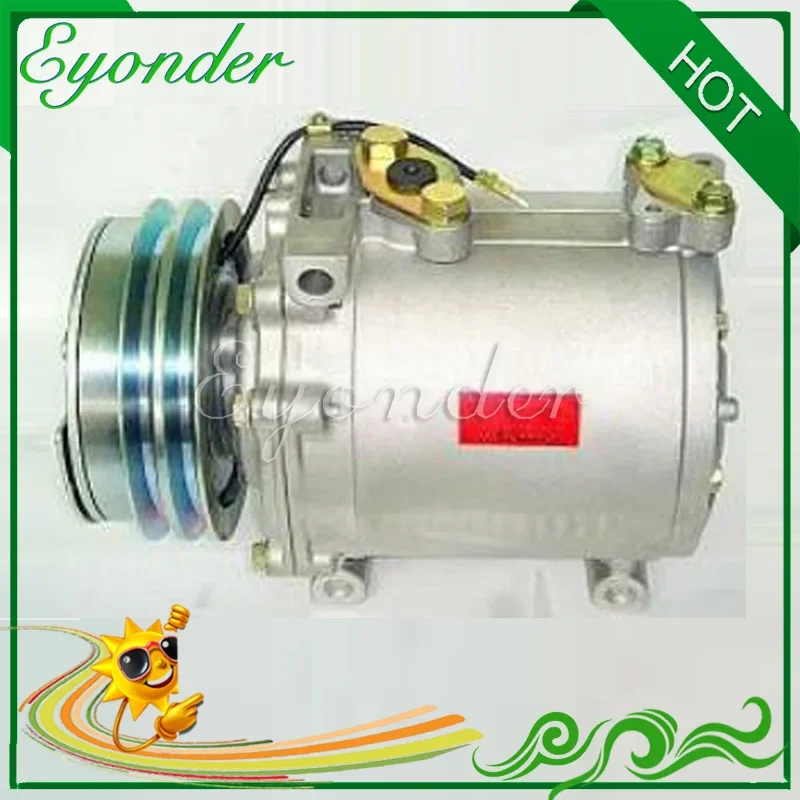 

Кондиционерный компрессор кондиционера, охлаждающий насос MSC200J, сцепление 2PK PV2 для автобуса Mitsubishi Rosa