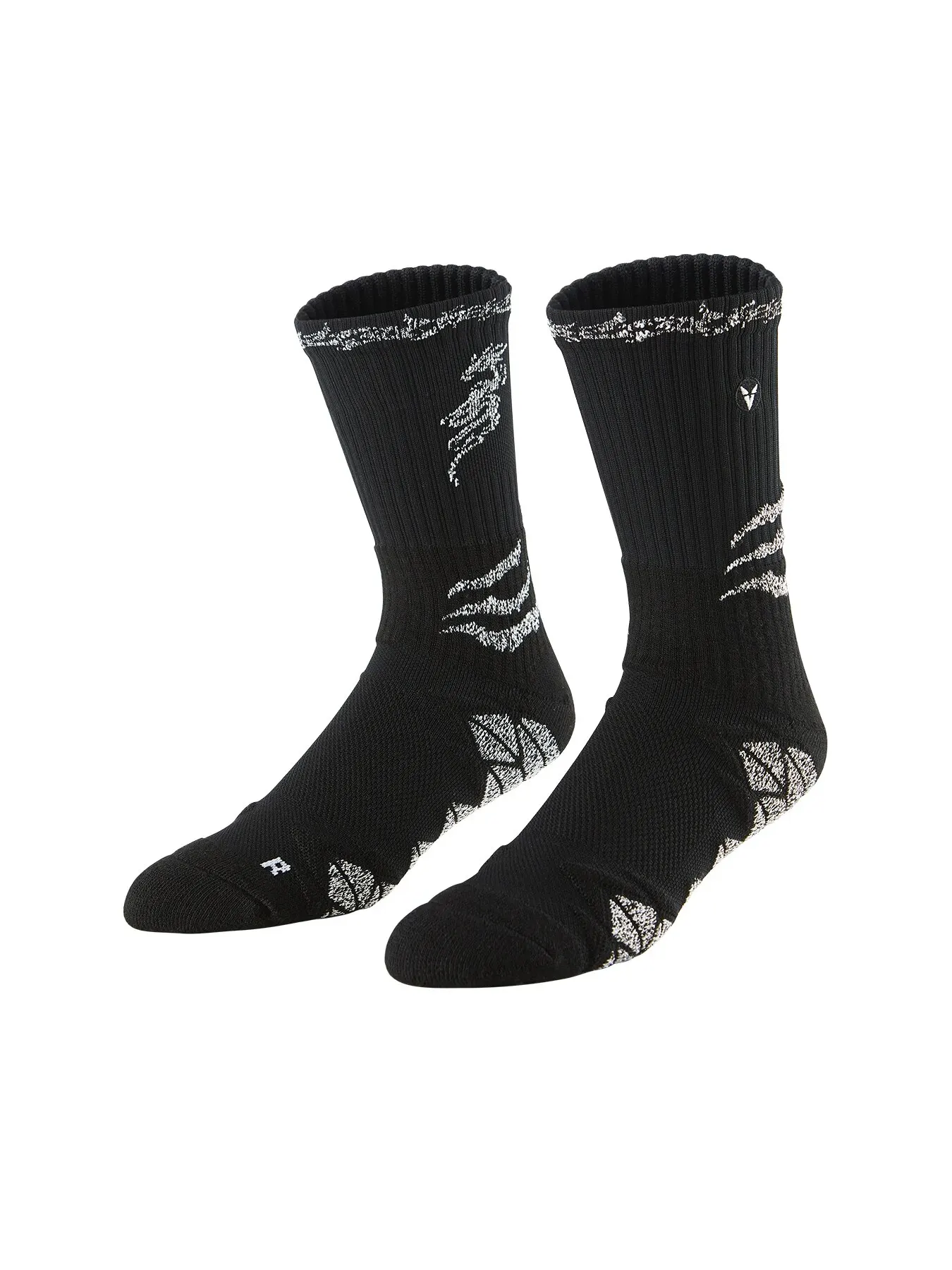 Men's Athletic Cushioned Crew Socks - Fit