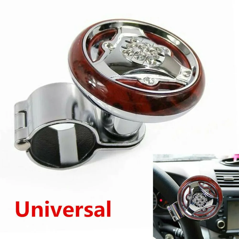 Fashion Universal Anti-slip Car Truck Steering Wheel Spinner Booster Handle  Knob Ball Automobile carros Interior Accessories - AliExpress