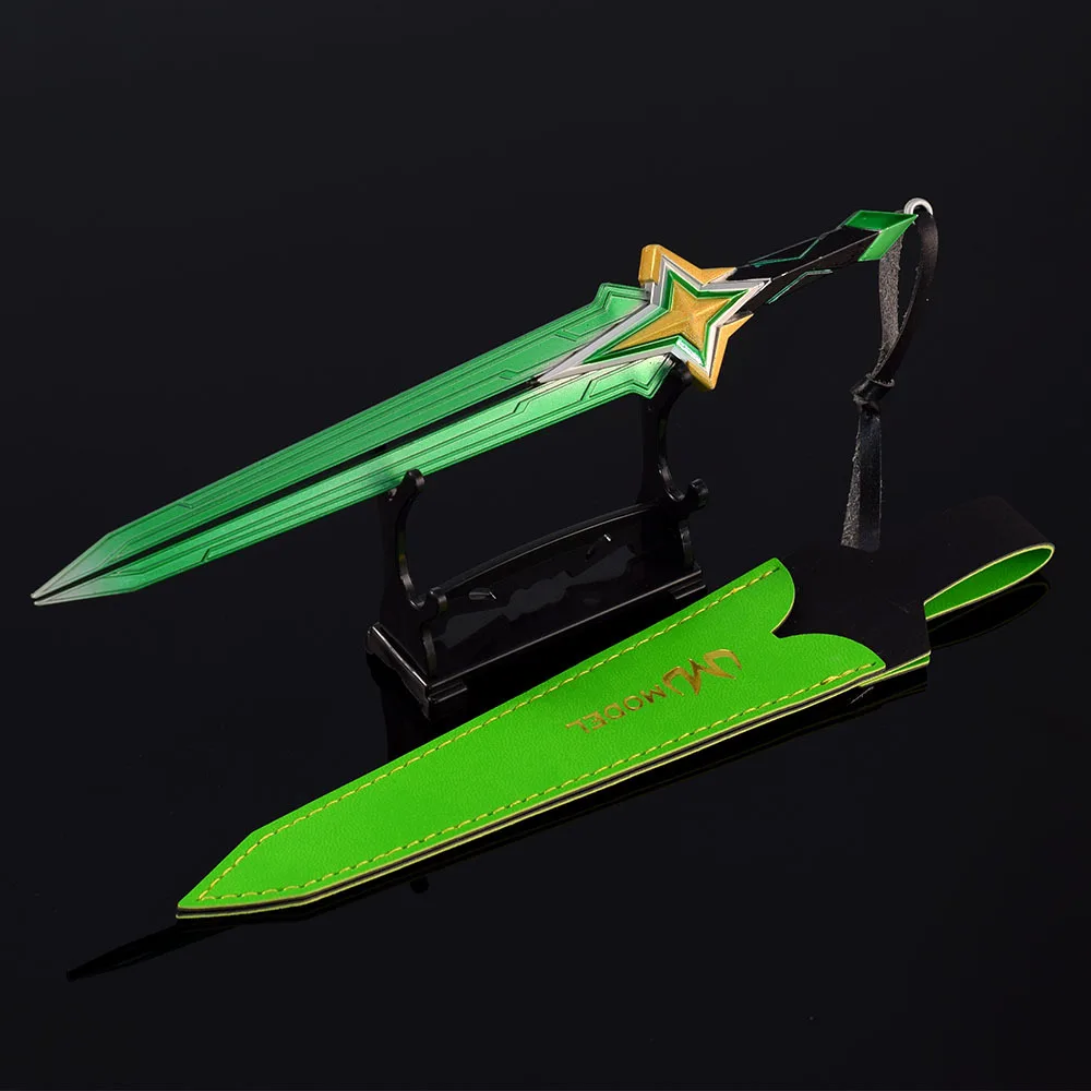 22cm Comet Sword with Sheath Keychain Game Agents Valorant Weapon