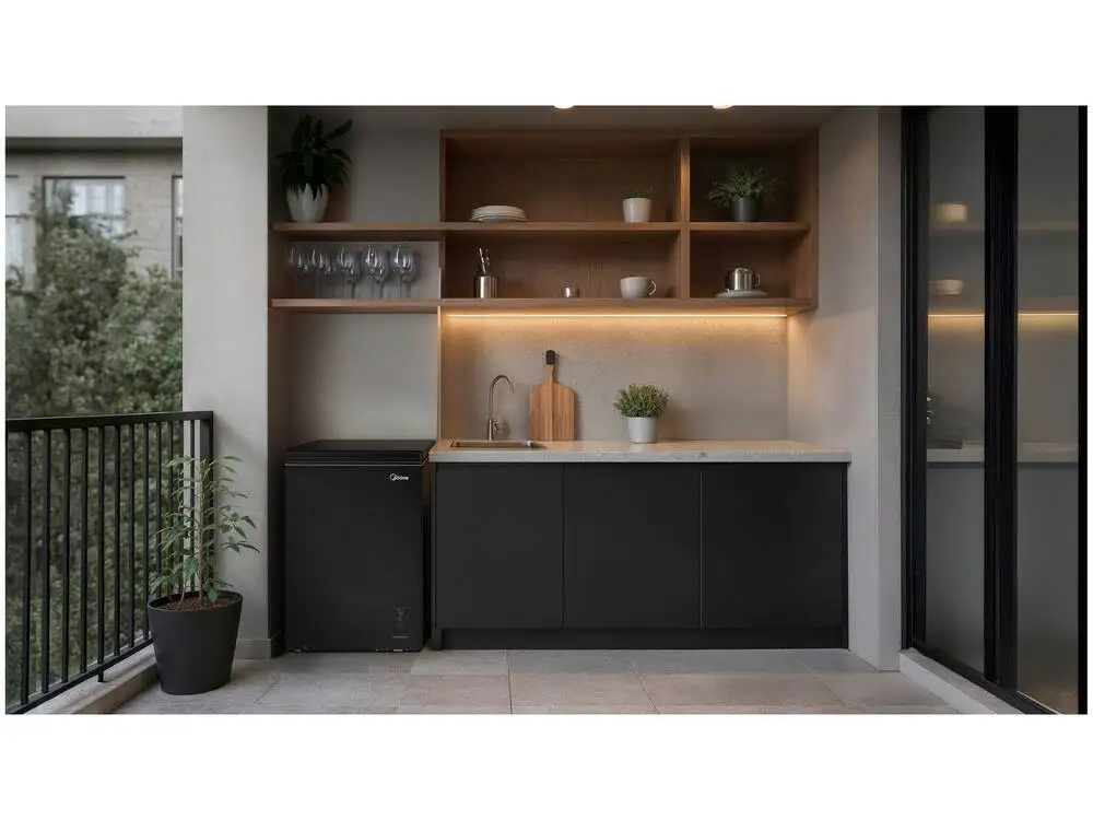 Freezer Horizontal Midea 100 Litros MDRC151FZD303 - Bivolt 2