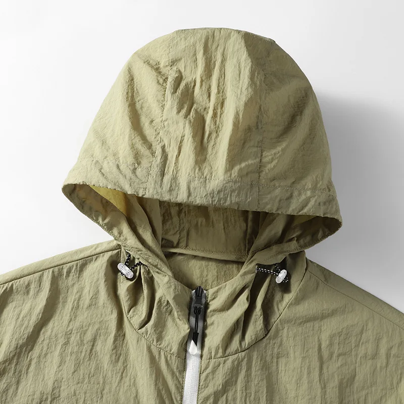 Summer Minimalist Sun Protection Clothing Thin Breathable Casual Trend Outdoor Couple Loose Jacket Sun Protection Clothing