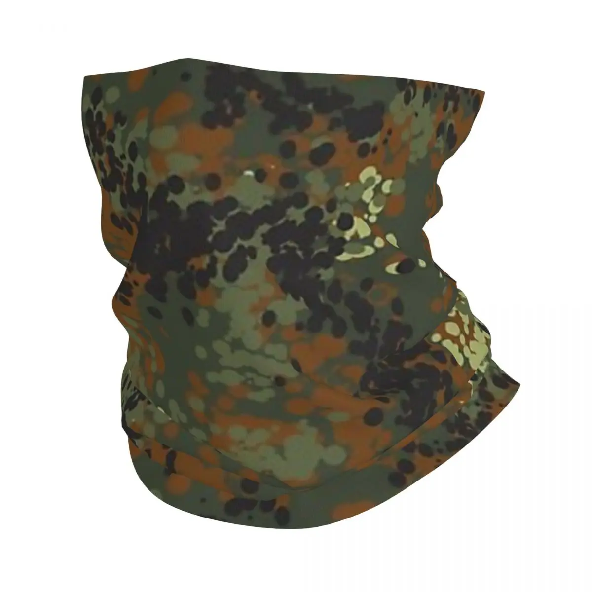 Flecktarn Camouflage Bandana Neck Gaiter Printed Face Scarf Warm FaceMask Running For Men Women Adult All Season cycling bandana neck wrap bandana headscarf cotton bandana neck gaiter bandana neck cover multifunctional bandana camouflage bandana