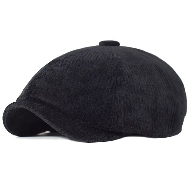 Unisex proljeće jesen zima novinske kape muške i ženske tople osmerokutne kape za muškarce detektivske kape retro ravne kape 2