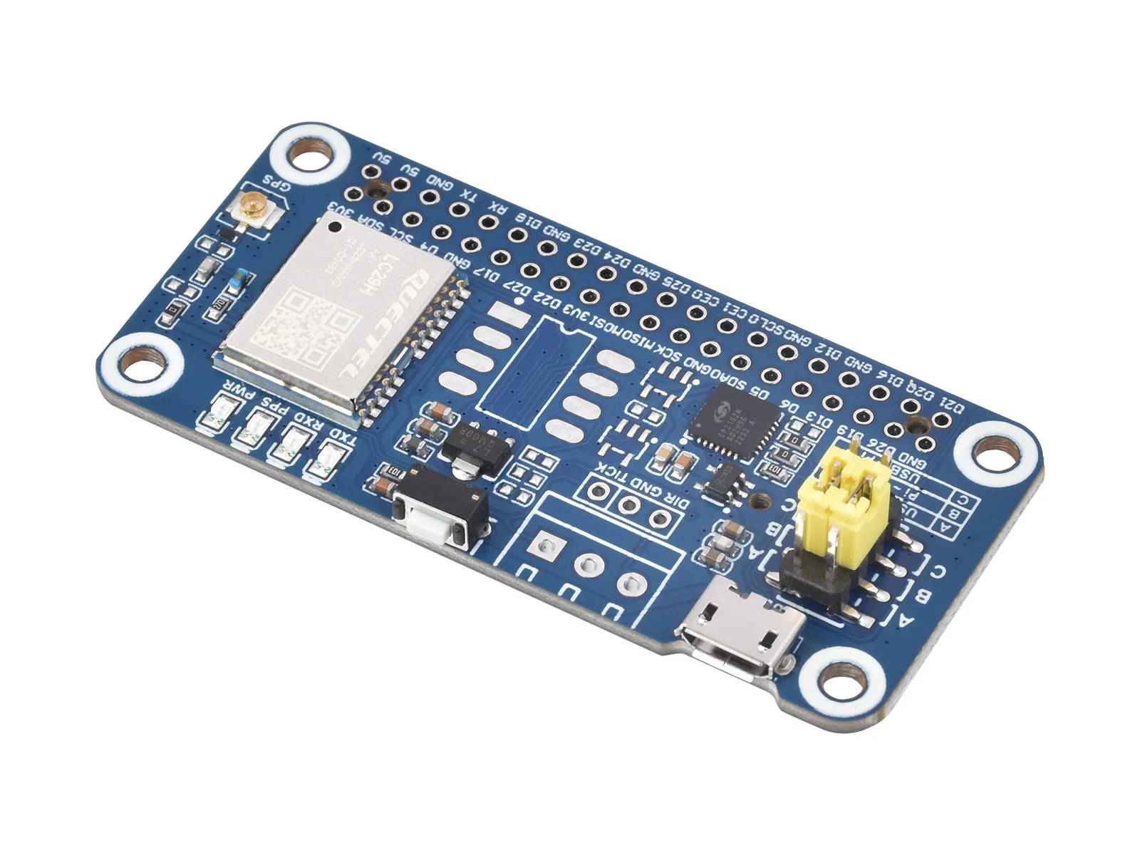 Waveshare-módulo Gps de Banda Dupla para Raspberry pi l1 Mais l5 Tecnologia de Posicionamento com Gnss Posicionamento Ativo Série Lc29h - Imagem 5