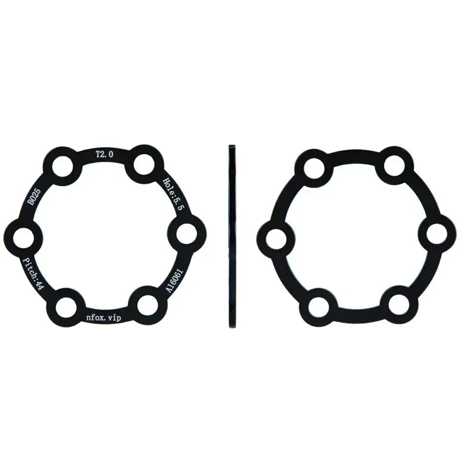 Electric Scooter Brake Disc Gaskets Washers Hub Aluminum Pad Bicycle