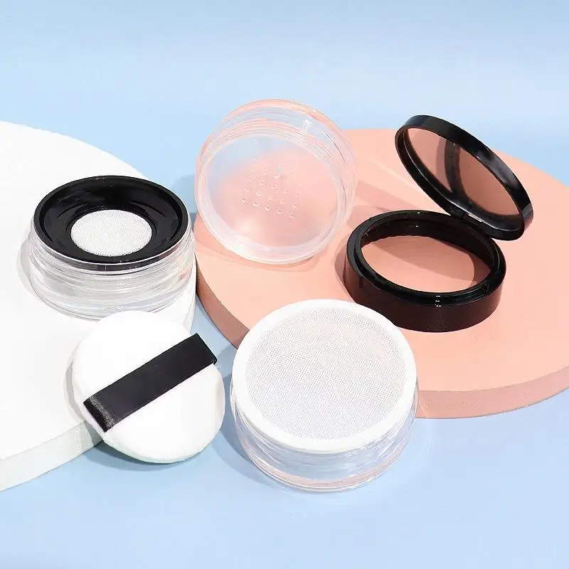 Portable Travel Makeup Case with Mirror & Elastic Mesh