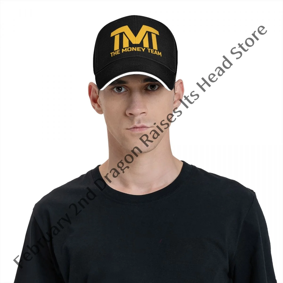 TMT The Money Team Funny Baseball Men Polyester Hats Adjustable Hat Universal Casual Cap Truck driver Hat