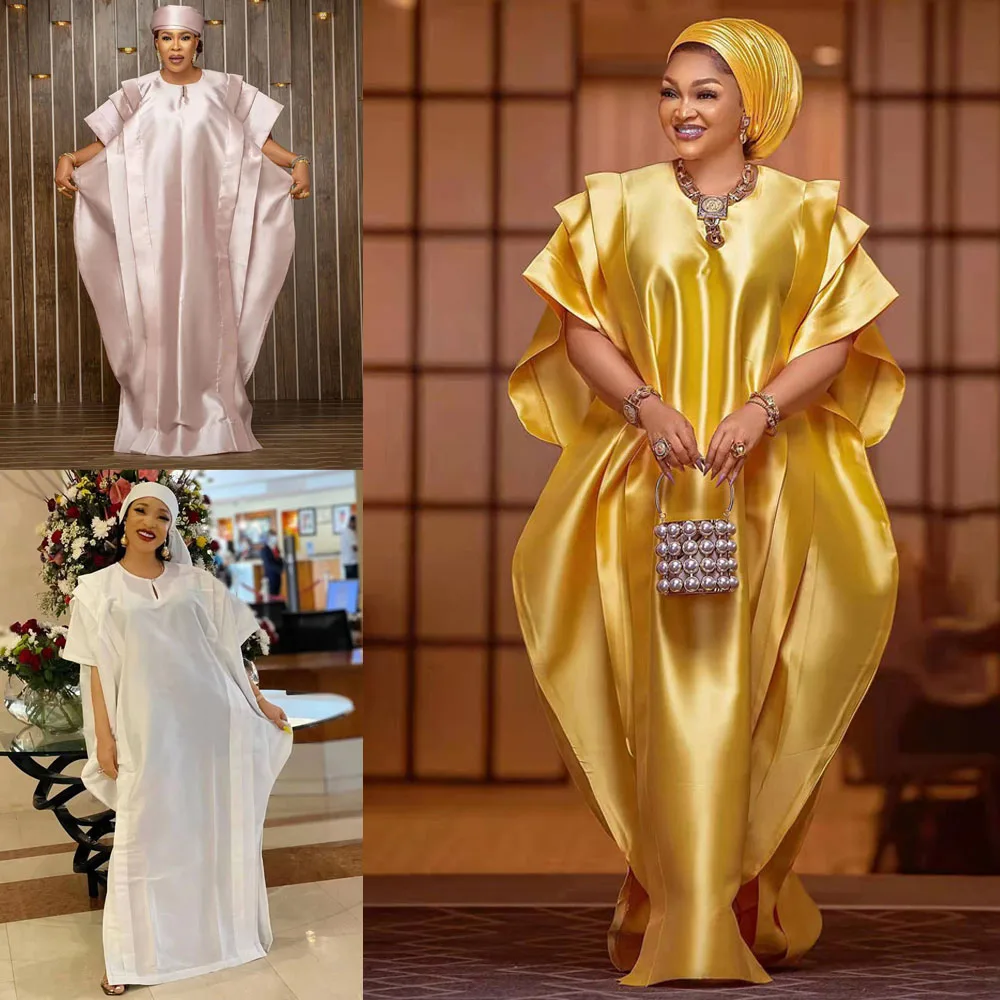 

Nigeria Caftan Dress African Dresses for Women 2023 Traditional Dashiki Moroccan Loose Abaya Musulman Boubou Robe Femme Clothes