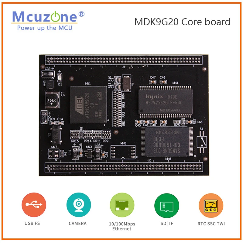 AT91SAM9G20-CU (����ũ��Ĩ ATMEL ARM9) Ĩ, USB UART SD JTAG SAM9G20 9G20