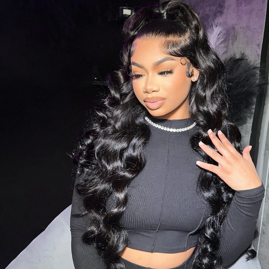 

13x4 Lace Frontal Human Hair Wig 13x6 Body Wave Lace Front Wig Pre Plucked Loose Wave Wigs For Black Women Brazilian Wigs