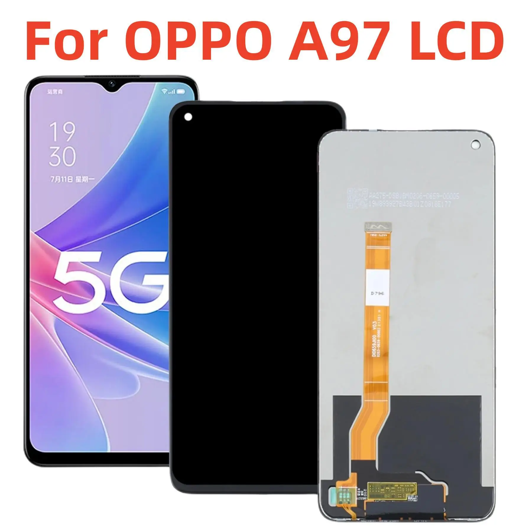 

Оригинальный дисплей 6,6 ''для OPPO A97 LCD для замены ЖК-дисплея OPPOA97
