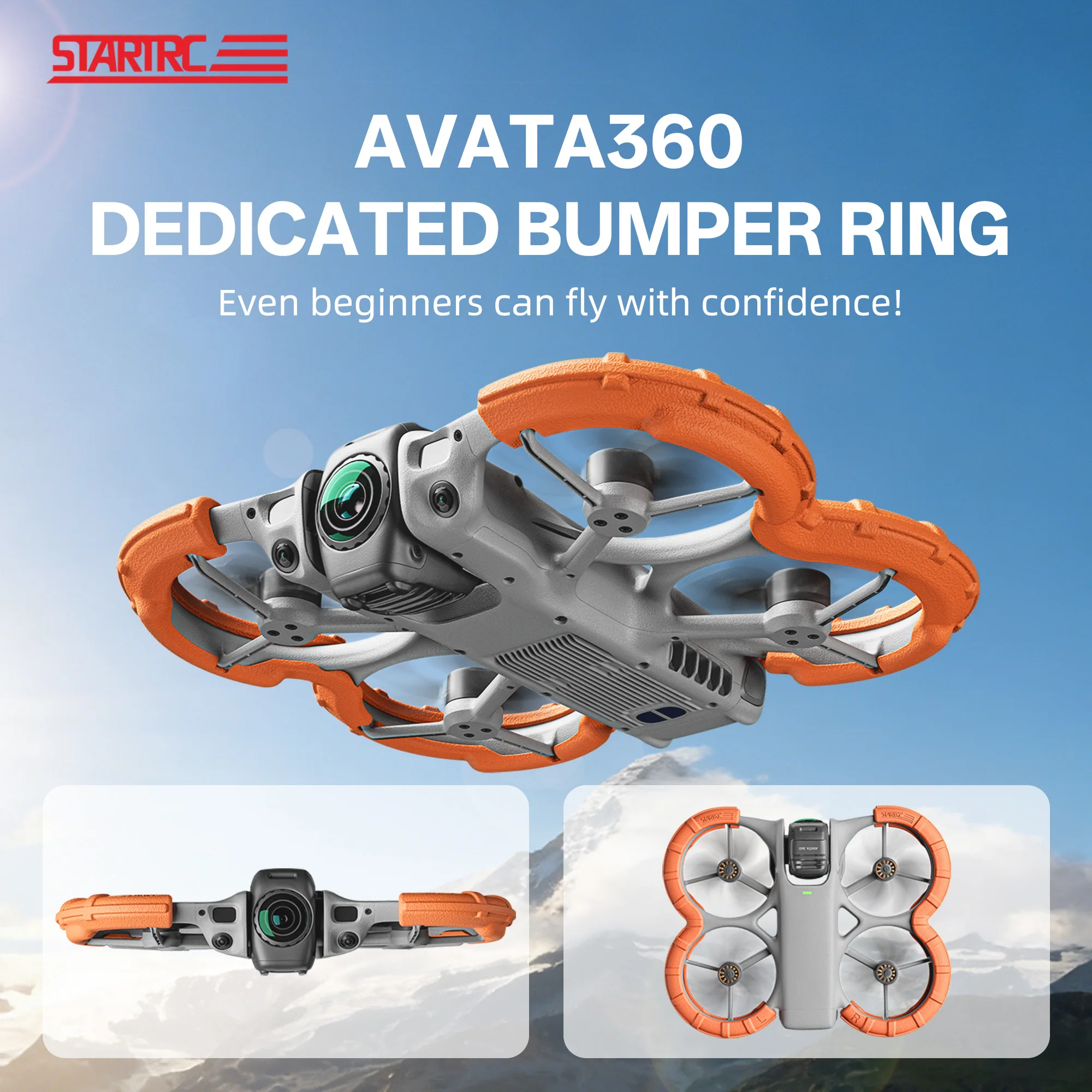 Protection d'hélices DJI Avata 360 - Anneau Anti-Collision