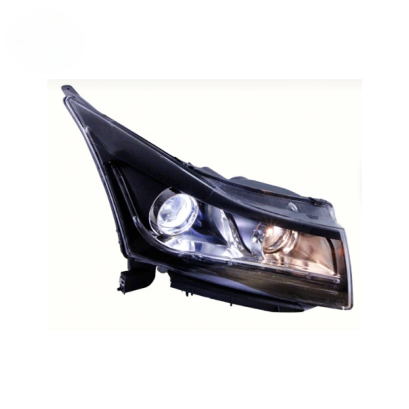 

MRD HGD Fit for Chevrolet Cruze 2009-2013 Car Headlight Led Head Lamp with Double Angel Eye Lens Drl Turn Signal