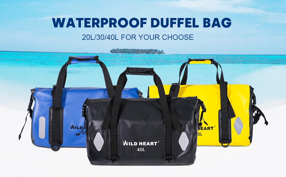 WILD HEART Wasserdichte Fahrrad-Gepäckträgertasche Motorrad-Seitentasche Große Kapazität Hecktasche Gepäckpack für Fahrrad Radfahren Motorrad – Detail 2