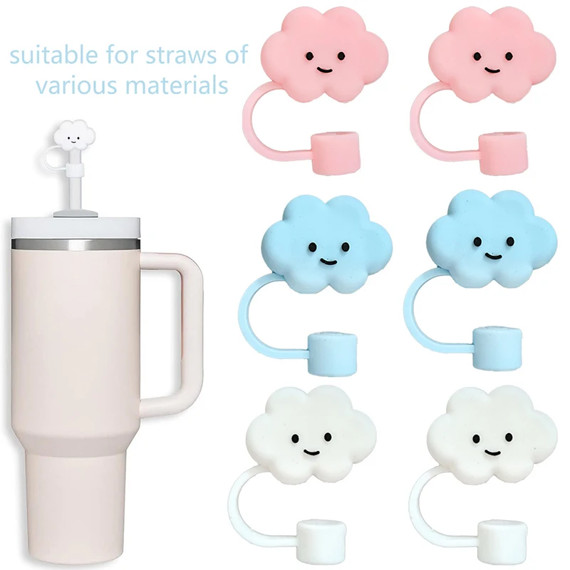 

1PCS Straw Covers Compatible With 30&40 Oz Tumbler, Silicone Straw Tips Covers, Reusable Straw Protectors Cap
