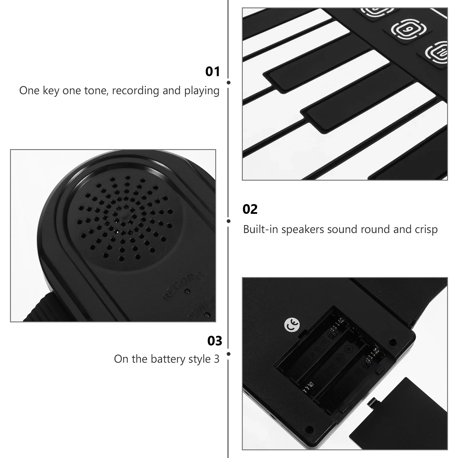 Piano keyboardist electronic out digital roll pad foldable electric piano can be rolled musical instrument electronic musical instrument electronic piano