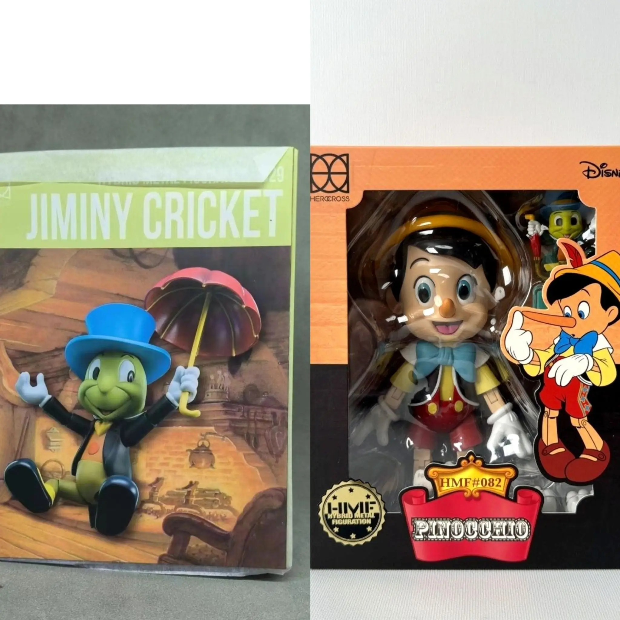 Genuine HEROCROSS The Adventures of Pinocchio Cricket Alloy Super
