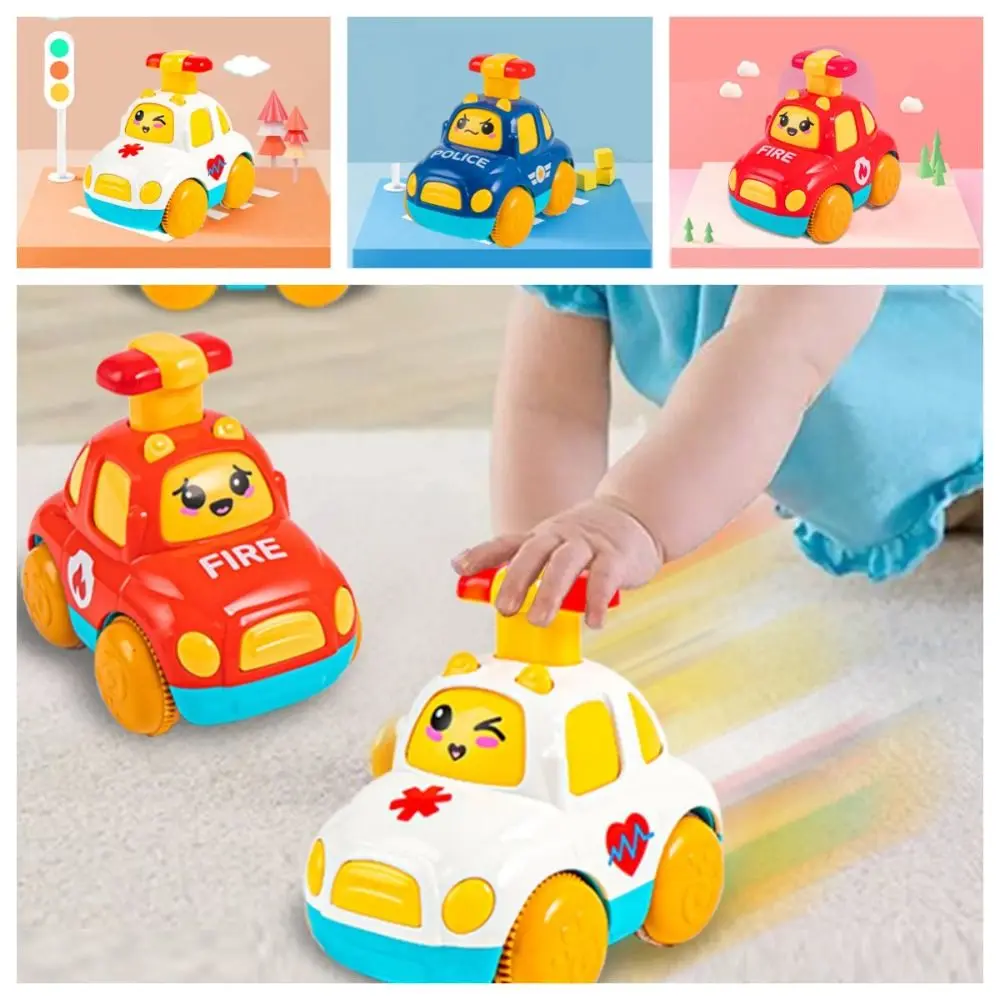 

Press Return Press and Go Car Model Vehicles Fire Fighting Truck Police Car Pull Back Car Toys Boys Toys Ambulance Gifts