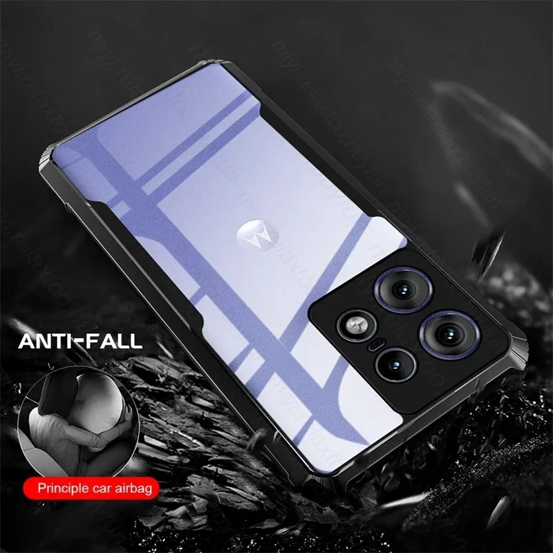 MagSafe Magnetic Car Holder Case with Shockproof Protection and Airbag Cushioning in Metal Finish