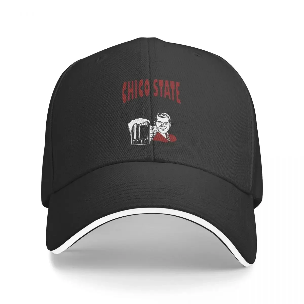 

Chico State of Mind Beer Drinking Baseball Cap Hat Man Luxury Hood sun hat Elegant Women's Hats Men's