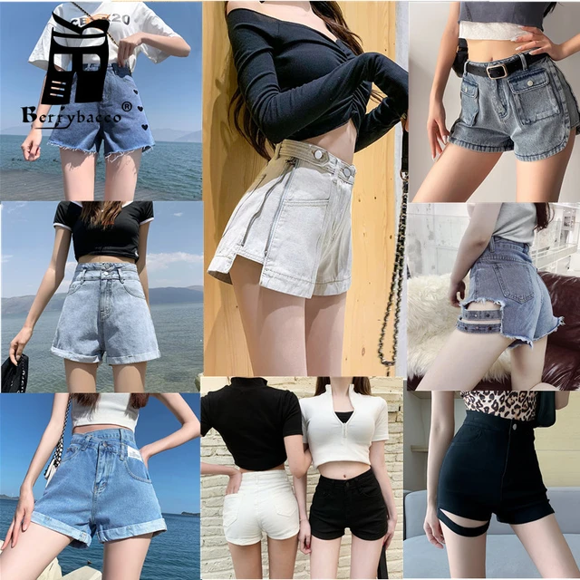 Sexy magro jeans shorts elasticidade jeans mulher verão calças femininas  streetwear y2k 2022 tendência carga jean roupas rasgadas casuais Calça Jeans  Feminina Shorts Jeans Feminino Calções De Moda Bermuda Feminina - AliExpress