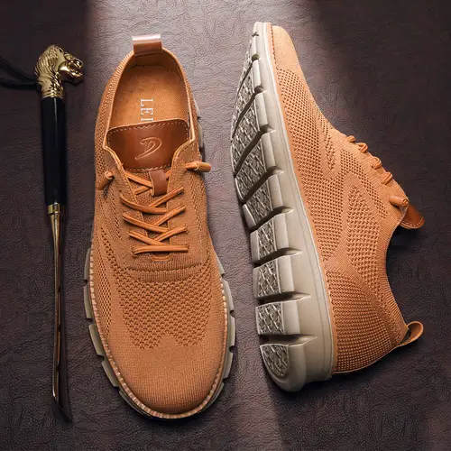Men Casual Shoes Breeze Stylish Oxfords Fashion Formal Business Urban Breathable Shoes for Male Non Slip Dress Sneakers for Man - Image 2