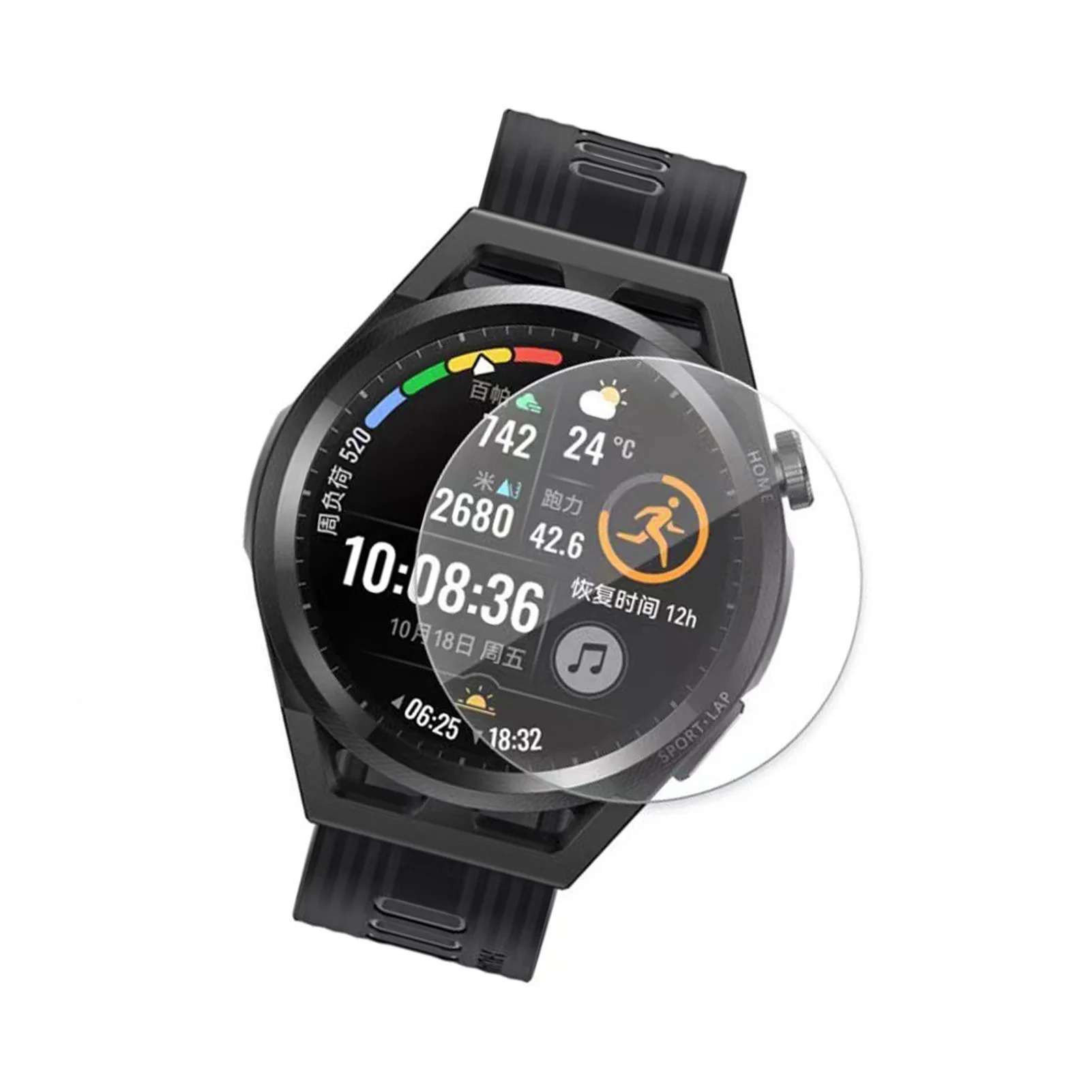 Tanie Ekrany ochronne kompatybilne z GT3PRO Smartwatch ekrany ochronne osłona ekranu