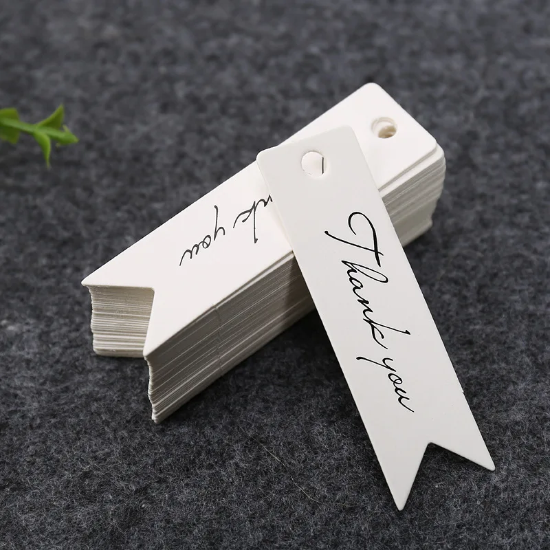 50Pcs Thank You Tag Gift Box Packaging Labels Decoration for DIY Wedding Guest Gift Birthday Party Paper Tags Listing Card thank you cards wedding favor tags gift sealing label cards