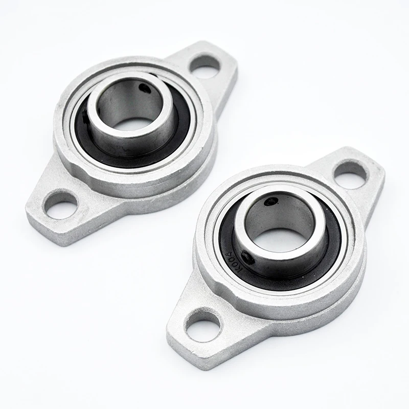 Miniature Bearings 2/10pcs Zinc Alloy Pillow Block Bearing KFL08 KFL000 KFL001 KFL002 KFL003 KFL004 Bore 8mm 10mm 12mm 15mm 17mm 20mm