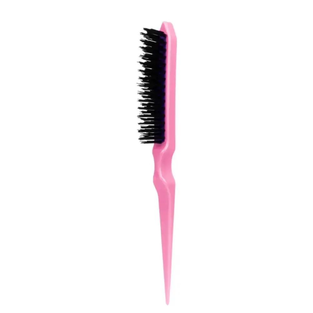 5pcs Hairdressing Tools Pointed Tail Comb Dual Head Eyebrow Brush Triple Row Comb Coiler Hair Salon Styling Comb 6