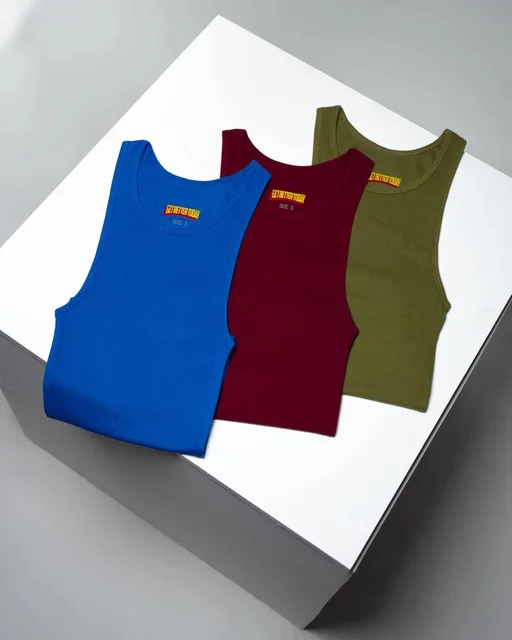 Get Better Today Tank Tops Pack 3pcs/set Mens Sleeveless Muscle O-neck  Gymclothing Tees The Gbt Brand Vest Undershirts Us Size - Tank Tops -  AliExpress