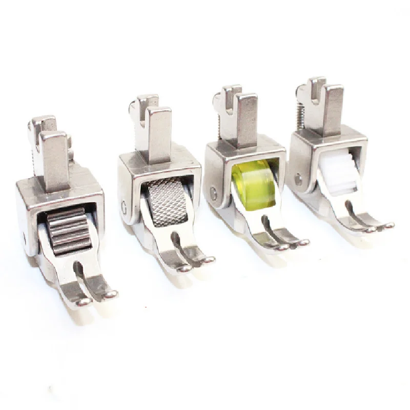 

Universal Sewing Machine Foot Presser Sewing Machine Accessories Roller Foot Replacement for Leather Thick Fabric Stitching Acce
