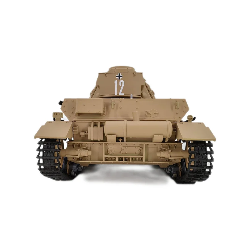 New Henglong 3858-1 Medium-sized Modern Combat Main Battle Remote Control Competitive Tank Vehicle Simulation Track Model Tank 4