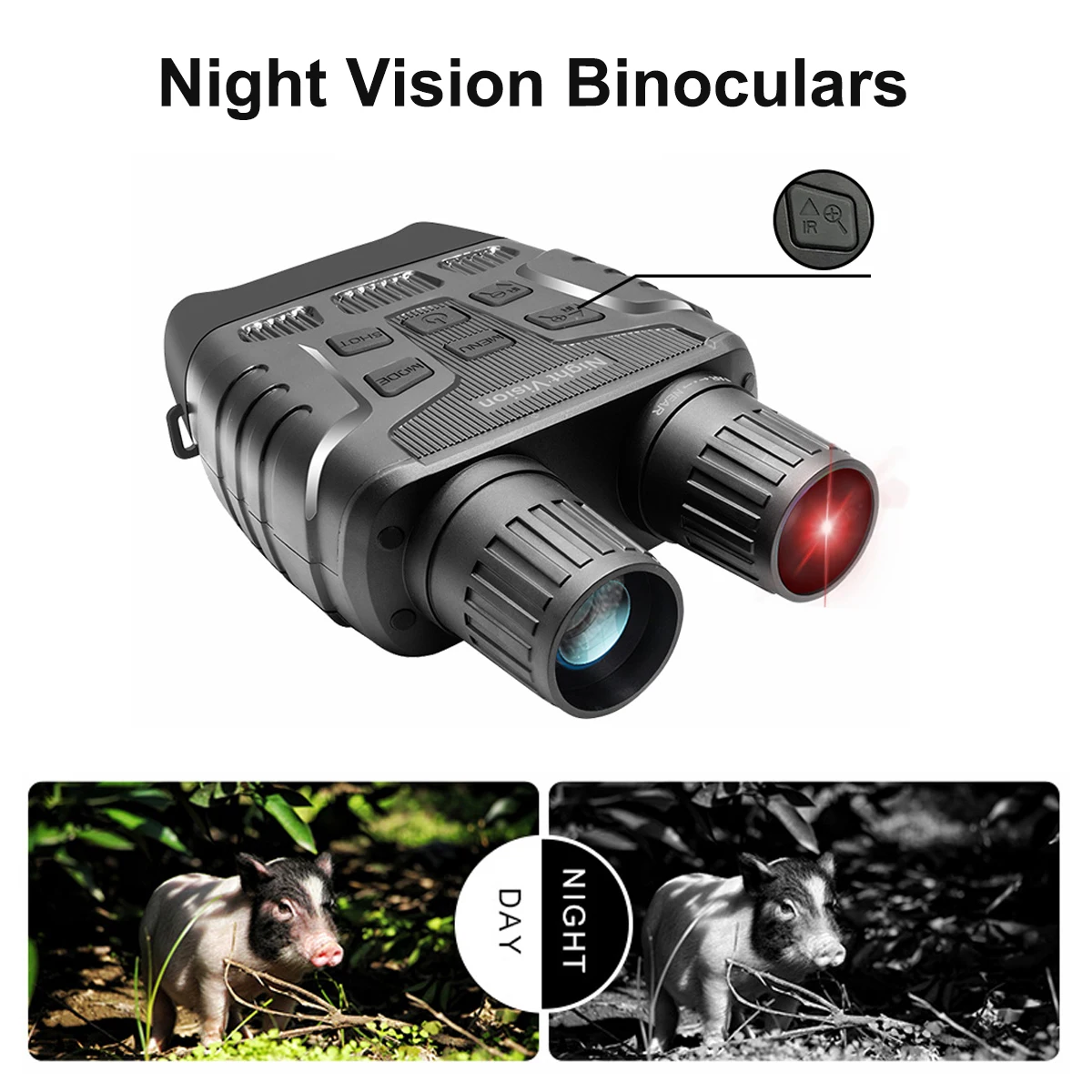 Binoculars Night Vision Goggles 1080p Digital Infrared Night Vision