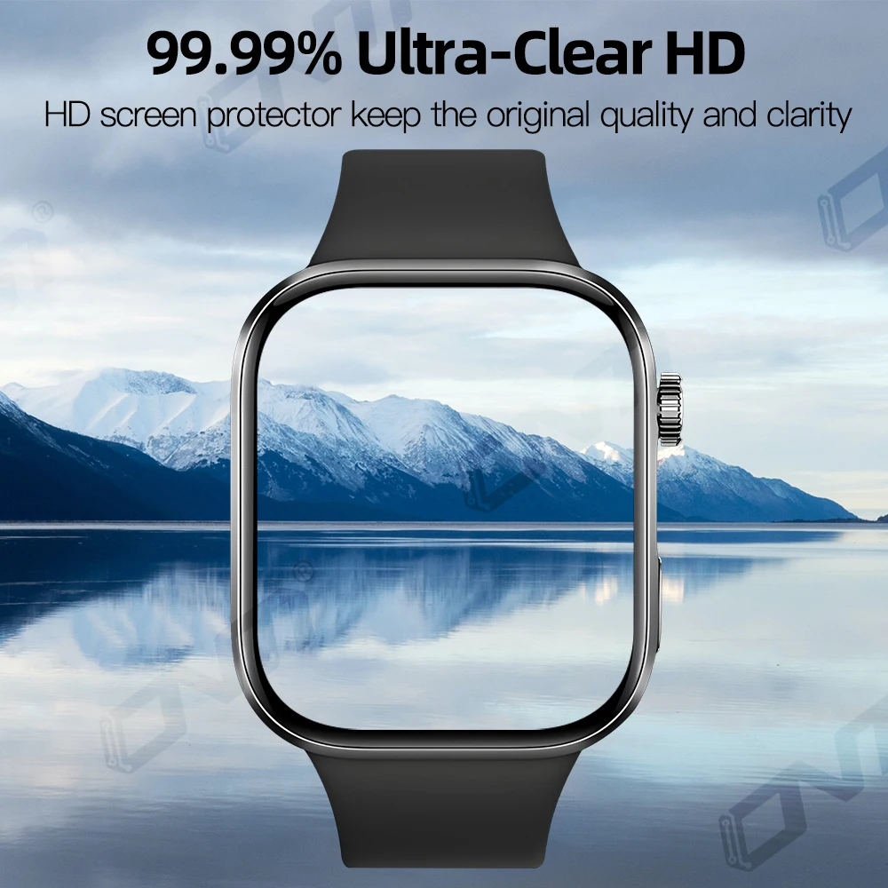 레드미 워치 6용 2-in-1 보호 케이스 + 스크린 필름 2팩 - 충격 방지 및 긁힘 방지